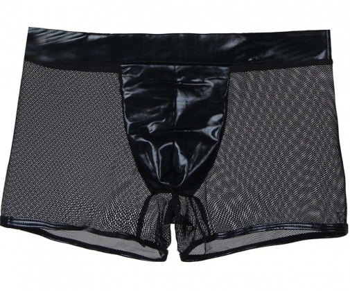 Ohyeah - Men Lace Panty - Black - XL photo
