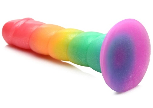 Simply Sweet - Swirl Dildo - Rainbow photo