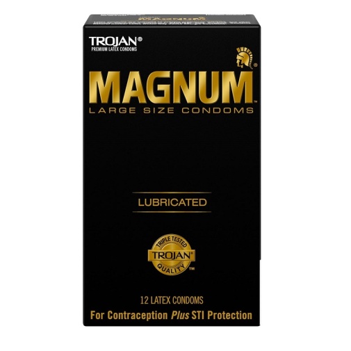 Trojan - Magnum Large 62/55mm 12's Pack 照片