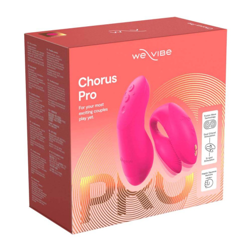 We-Vibe - Chorus Pro Clitoral & G-Spot Couples Vibrator - Electric Pink 照片