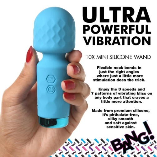 Bang! - 10X Mini Wand - Blue 照片