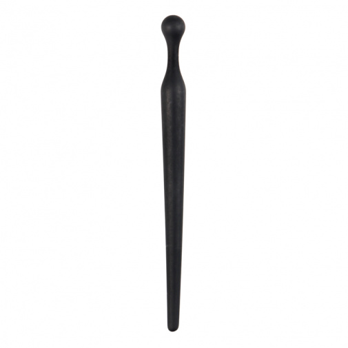 Sinner Gear - Smooth Silicone Penis Plug - Black photo