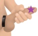 Strict - Leather Velcro Cock Ring - Black photo-2