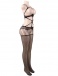 Ohyeah - Open Bust Bodystocking - Black - XL photo-6