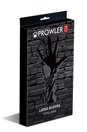 Prowler - Latex Gloves - Black - XL photo