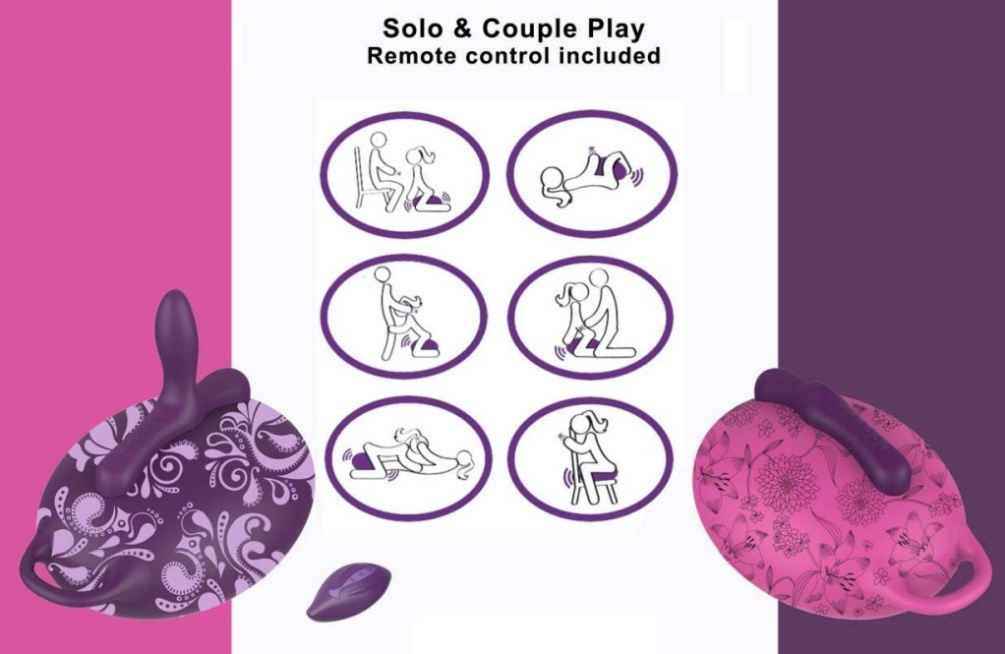 The hands-free sit-on Bouncy Bliss vibrator offers an extens... Bouncy Bliss - Flow Vibro Grinder Pillow - Purple photo-8
