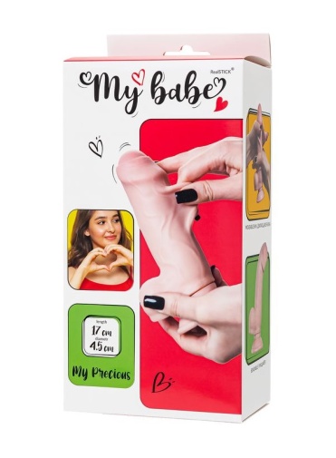 My Babe - My Precious Sliding Skin Dildo - Flesh photo
