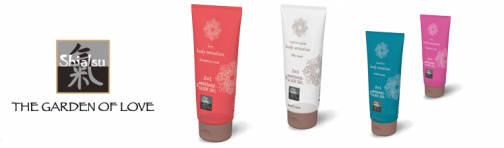Shiatsu - Massage & Glide Gel 2in1 Amber - 200ml photo