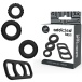 Addicted Toys - Rings Set 4pcs - Black photo-6