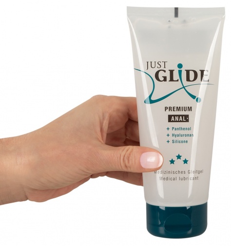 Just Glide - 优质肛交用水性润滑剂 - 200ml 照片