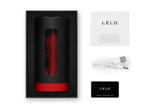 Lelo - F1S V3 声波电动飞机杯 加大码 - 红色 照片