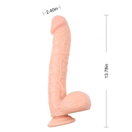 Chisa - 13.8" Kosta Koufos Dildo - Flesh photo