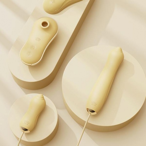 Zalo - Unicorn APP Massager Set - Lemon Yellow photo