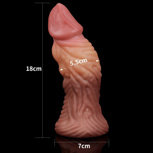 Lovetoy - 7.0" 双层仿真大尺寸阳具 照片