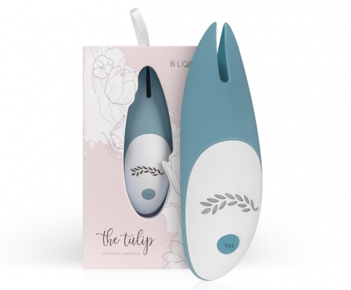 Bloom - Tulip Clitoris Vibrator - Blue photo