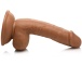 Jock - 足球员Sam 的 7" 仿真阳具配睾丸 - 肉色 照片-4