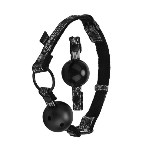Steamy Shades - Ball Gag w Two Balls photo