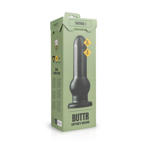 BUTTR - Tactical I Dildo - Black photo