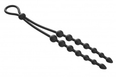 Malesation - 2-in-1 Male Fun Ring - Black photo