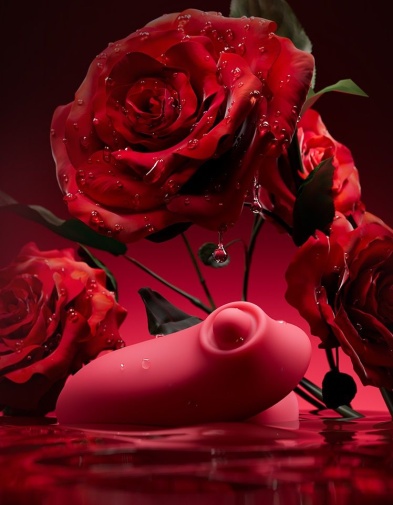 Erocome - Rose Pluse Flapping Vibrator - Red photo