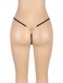 Ohyeah - Diamond Back G-String - Black - XL photo-4