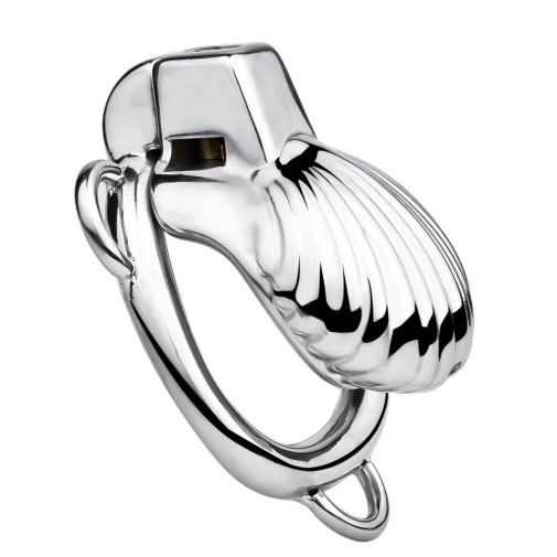 FAAK - Shell Chastity Cage 45mm - Silver 照片