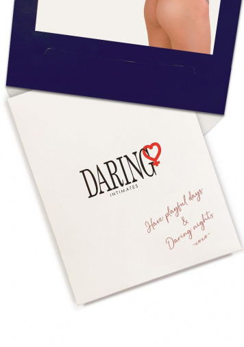 Daring - Jade Crotchless Panty - Black - S/M photo