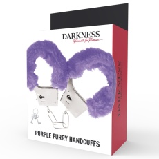 Darkness - 毛毛手铐 - 紫色 照片