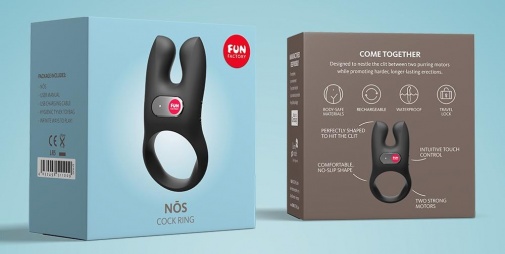 Fun Factory - Nos Vibro Ring - Black photo