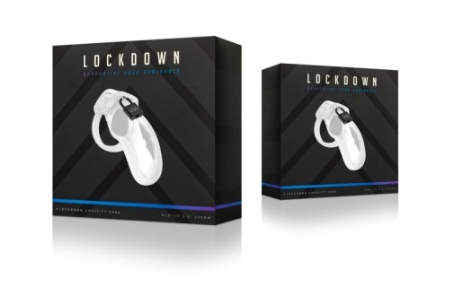 Lockdown - Chastity Cage M - Clear photo