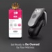 QIUI - APP Controlled Chastity Device M - Black photo-2