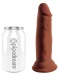 King Cock - Triple Density Cock 6" - Brown photo-7