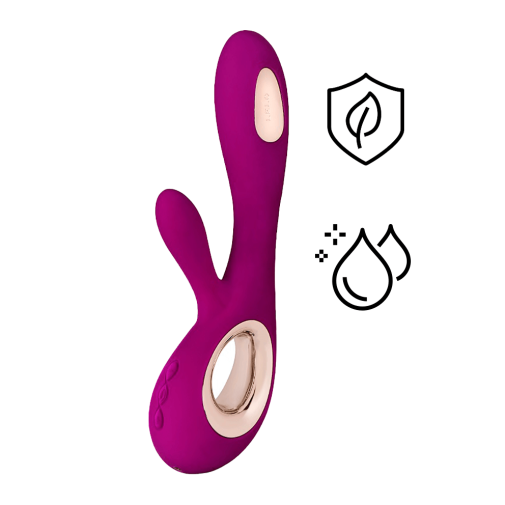 Lelo - Soraya Wave G点&阴蒂兔仔按摩棒 - 深玫瑰色 照片