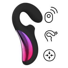 Lelo - Enigma Cruise Clitoral Stimulator - Black photo