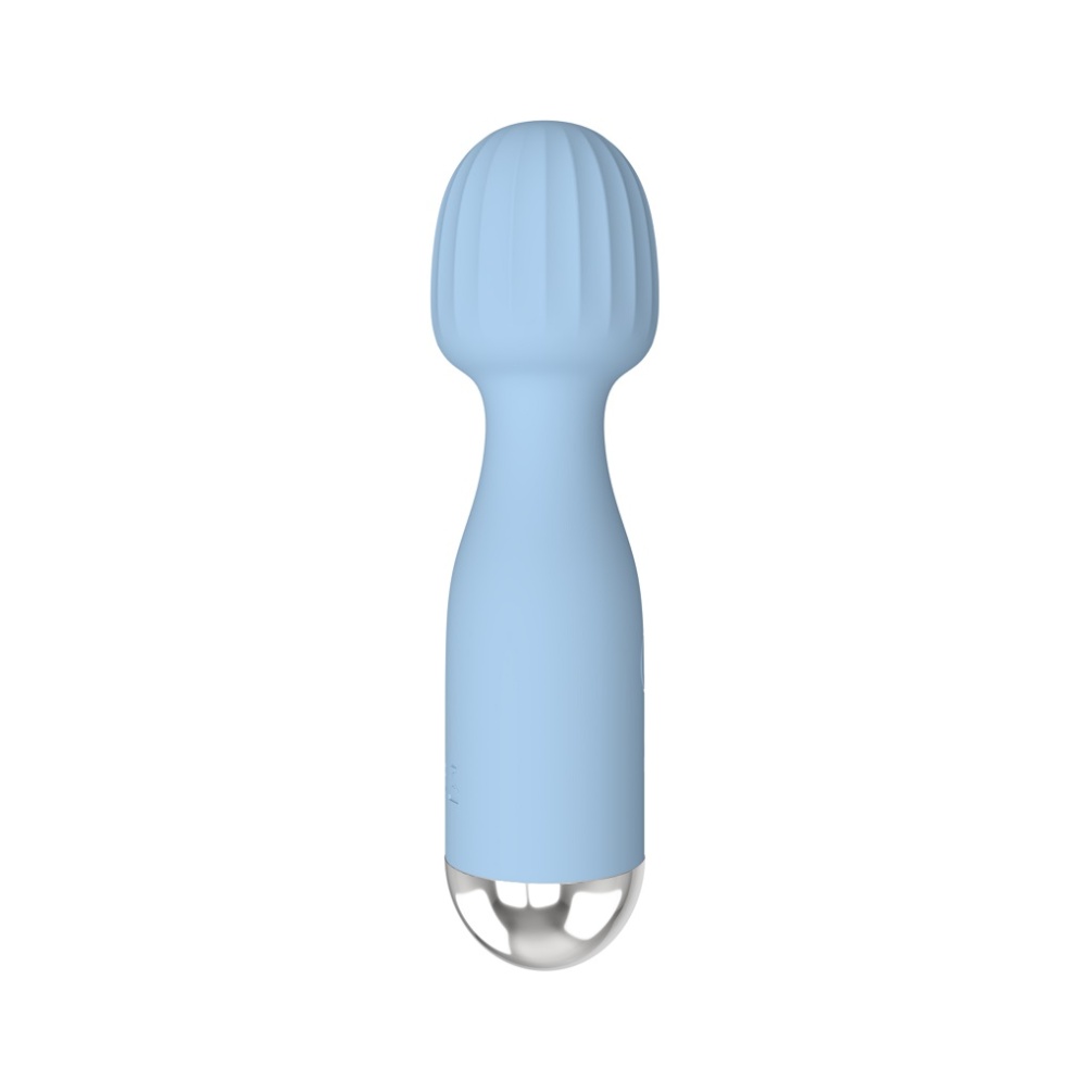 Mini massager with 10 kinds of vibration
Rechargeable li-ba... Secwell - Mini Wand Massager - Blue photo-5