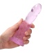 RealRock - 7" Wave Non-Realistic Dildo - Pink photo-2