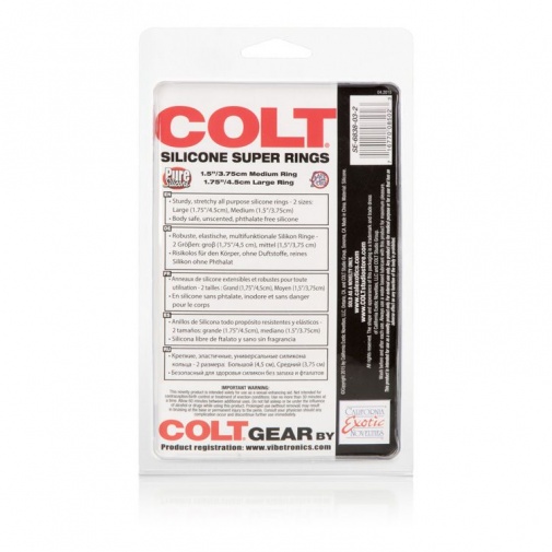 CEN - Colt Silicone Super Rings - Black photo