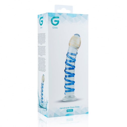 Gildo - Glass Dildo No.1 - Blue photo