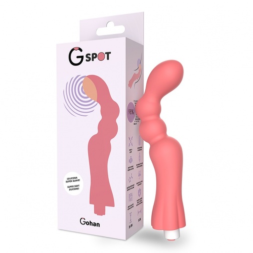 G-Spot - Gohan  震动器 - 红色 照片