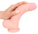 Medical Silicone - Curved Dildo w Balls 20cm 照片-6