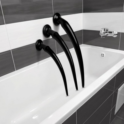 Hosed - Slim Tapered Anal Set - Black photo
