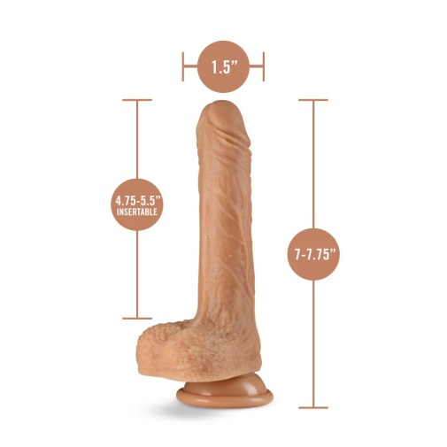 Dr. Skin - Dr. Grey Dildo 18cm - Vanilla photo