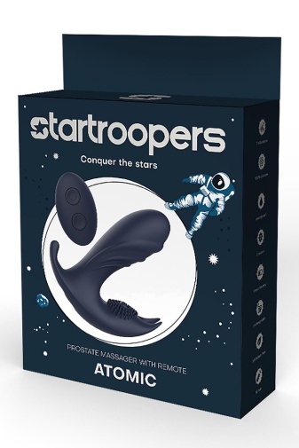 Dreamtoys - Atomic 無線遙控前列腺按摩器 - 藍色 照片