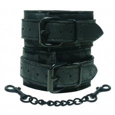 Sportsheets - Midnight Lace Cuffs - Black photo