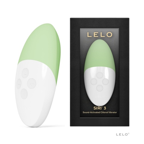 Lelo - Siri 3 聲控陰蒂震動器 - 淡綠色 照片