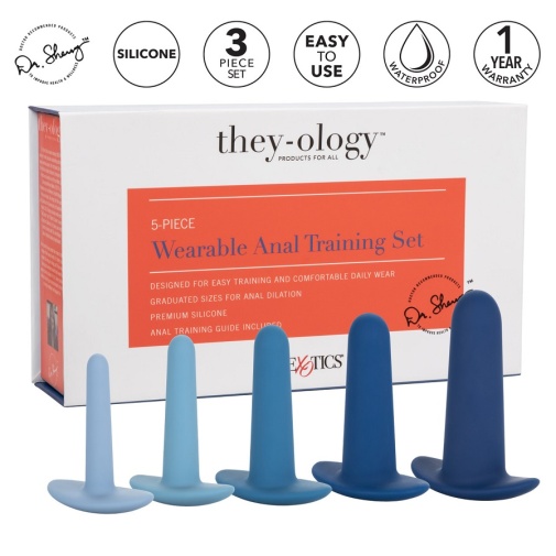 CEN - They-ology 5 pcs Wearable Anal Dilator Set photo