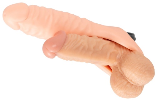 Realistixxx - 雙頭插入震動套 - 肉色 照片