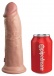 King Cock - 8" Elite 震動仿真陰莖 - 肉色 照片-8