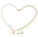 Sex&Mischief - Pearl Day Collar - White/Gold photo-2