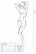 Passion - Eco Bodystocking BS007 - Red photo-5